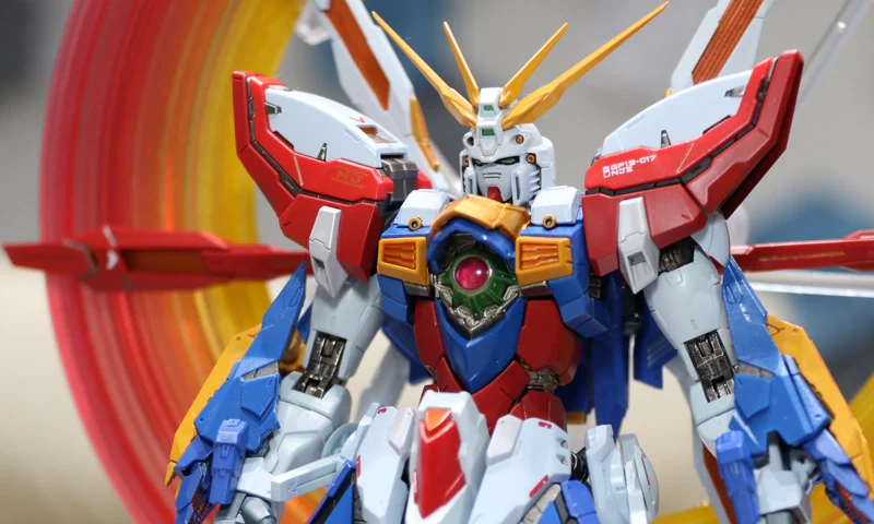 피규어-반다이-메탈빌드-갓 건담-러쉬온플레이